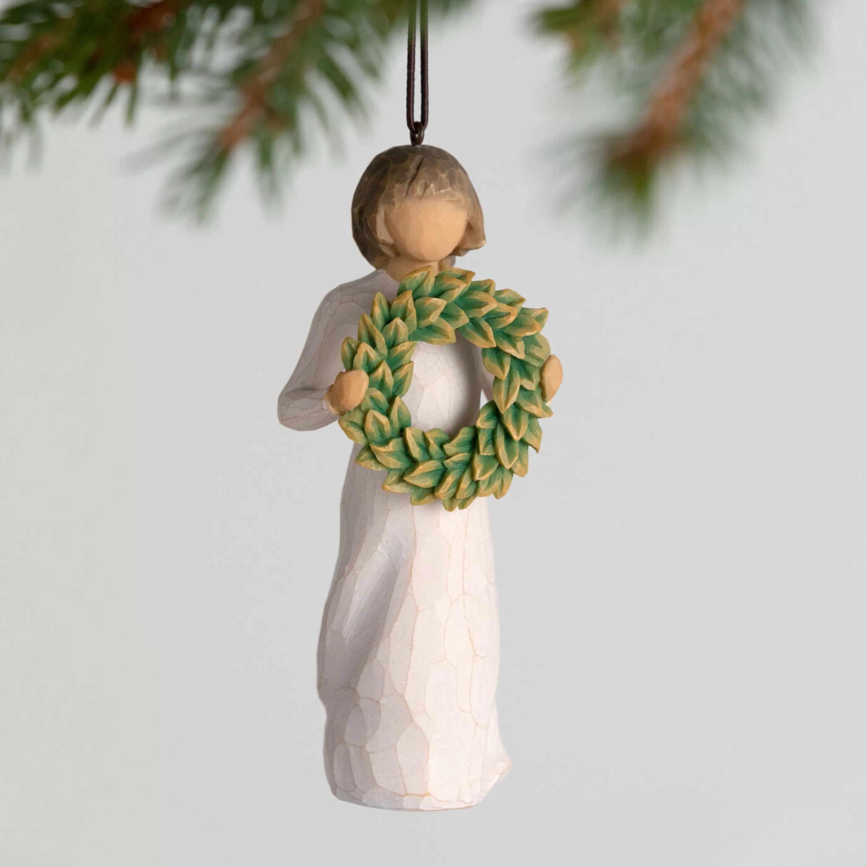 Willow Tree Hanging Christmas Ornaments | - Magnolia Ornament - 11Cm