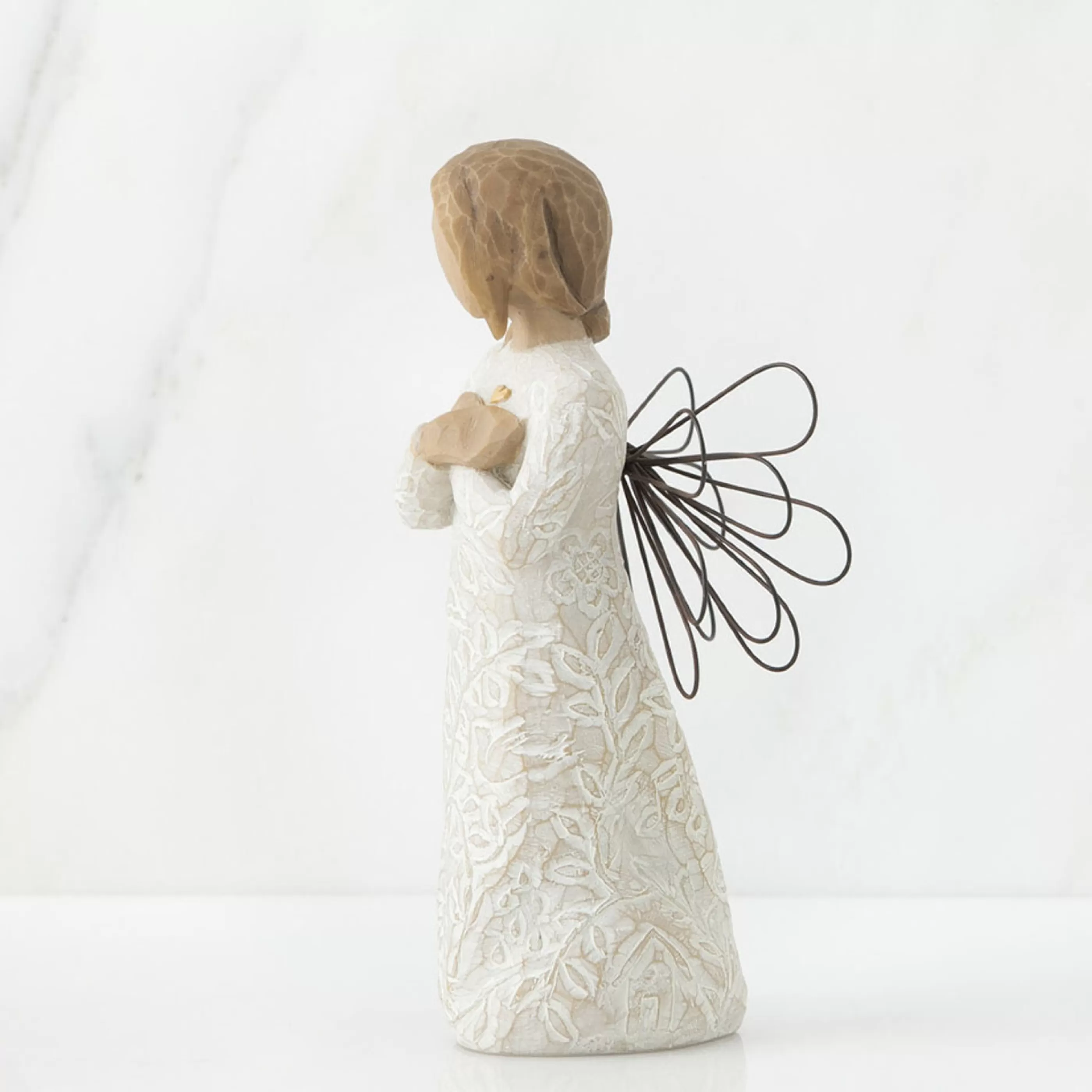 Willow Tree Table Top Decorations | - Remembrance Angel Figurine - 13Cm