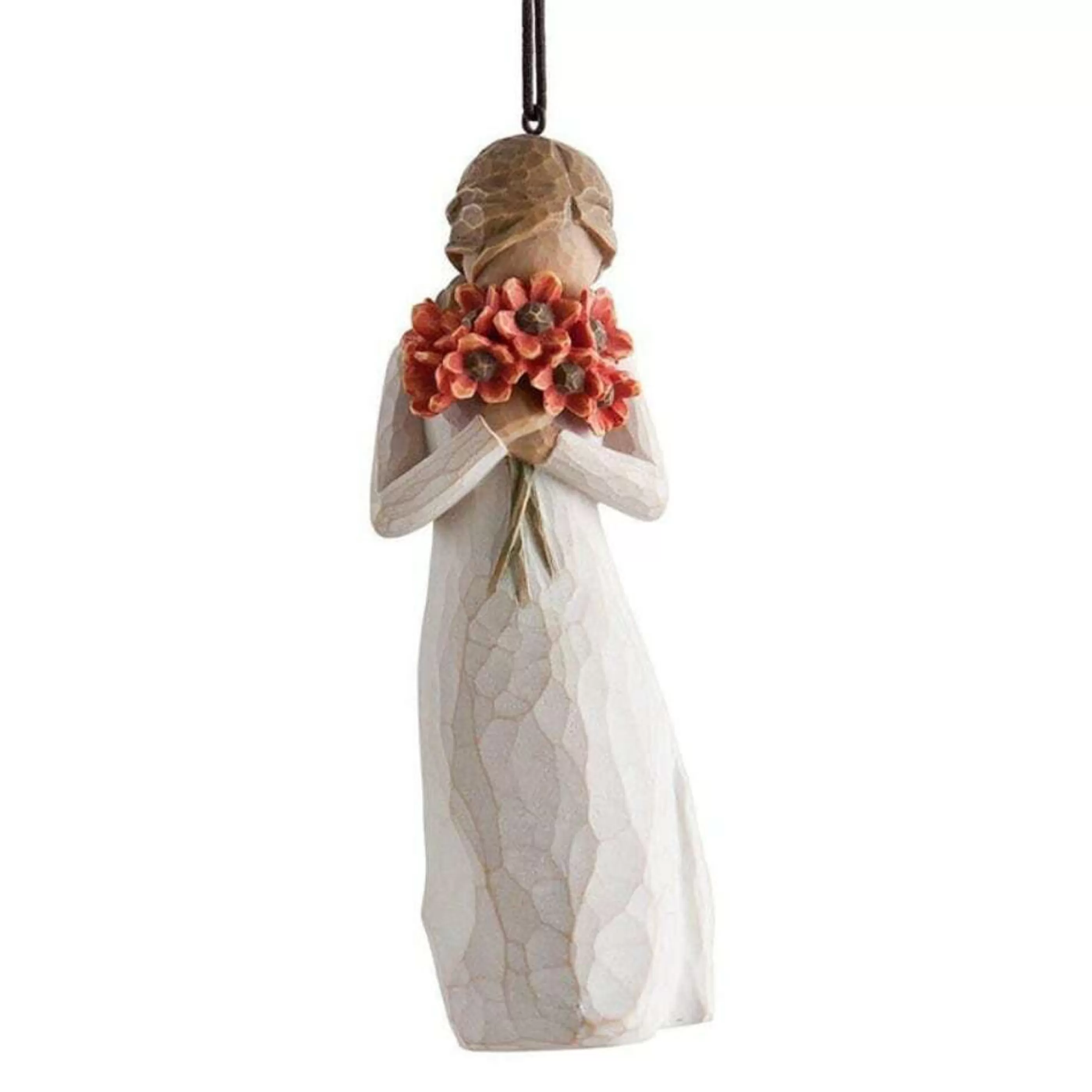 Willow Tree Hanging Christmas Ornaments | - Surrounded By Love Ornament - 13Cm