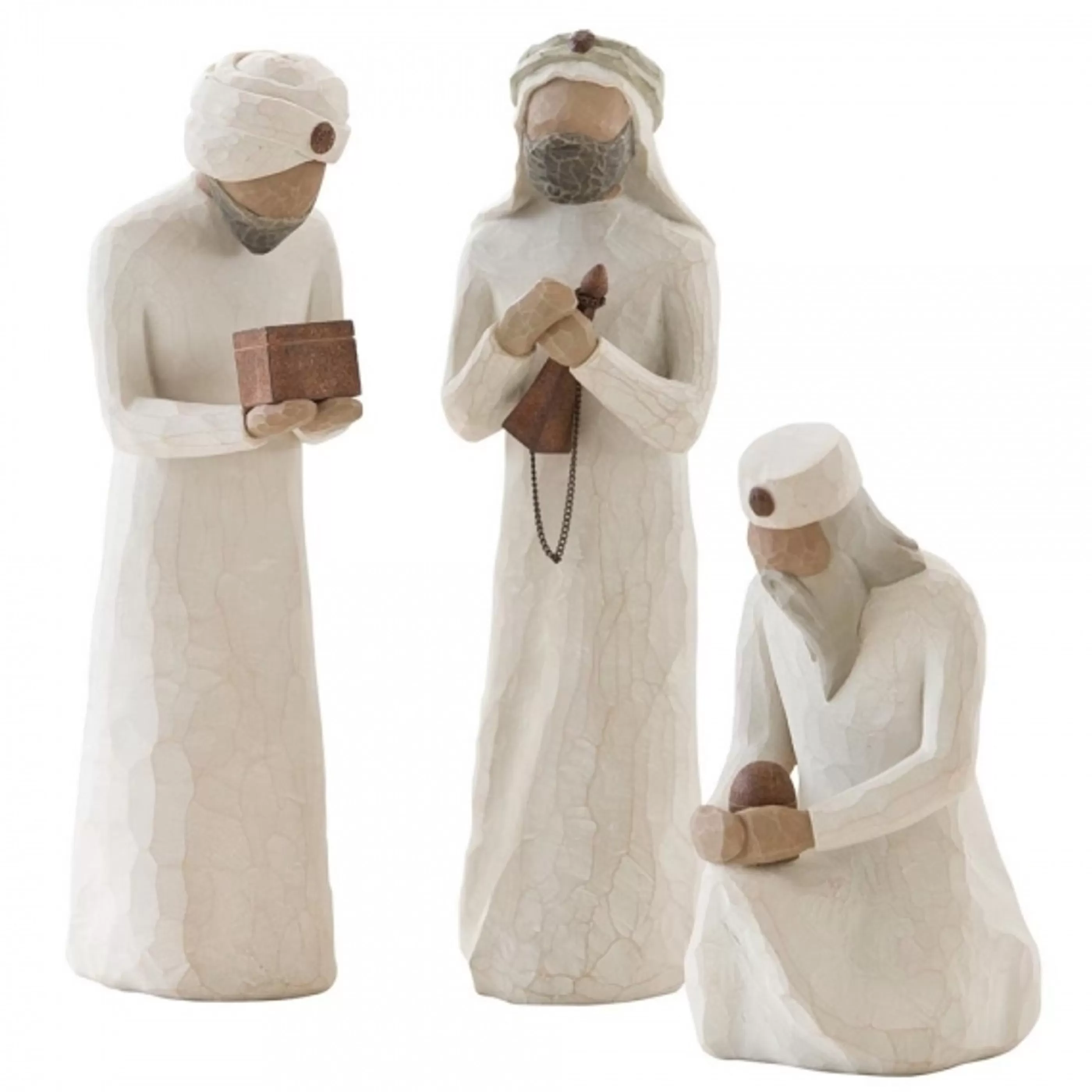 Willow Tree Table Top Decorations | - The Three Wise Men Figurines - 21.6Cm