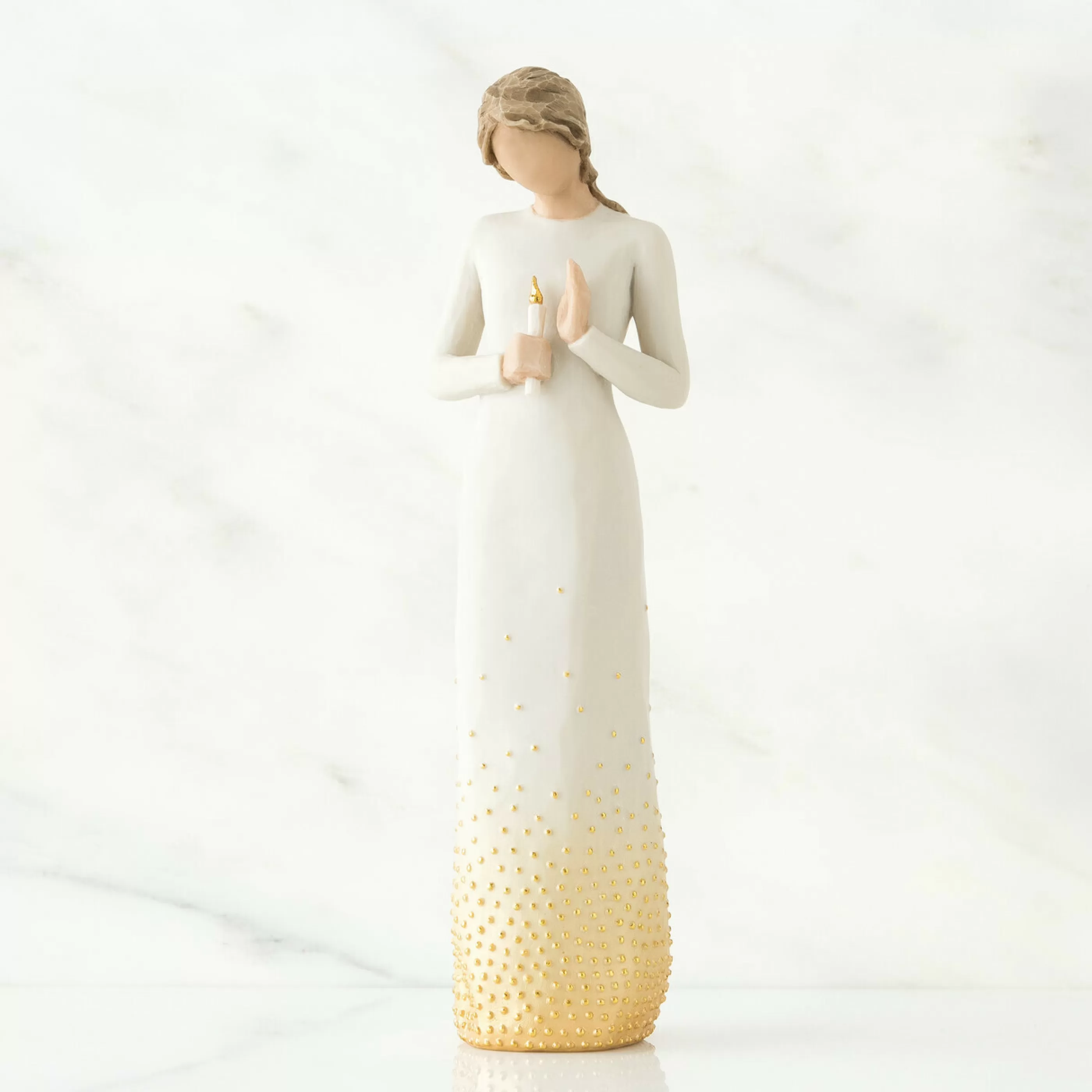 Willow Tree Table Top Decorations | - Vigil Figurine - 25.4Cm