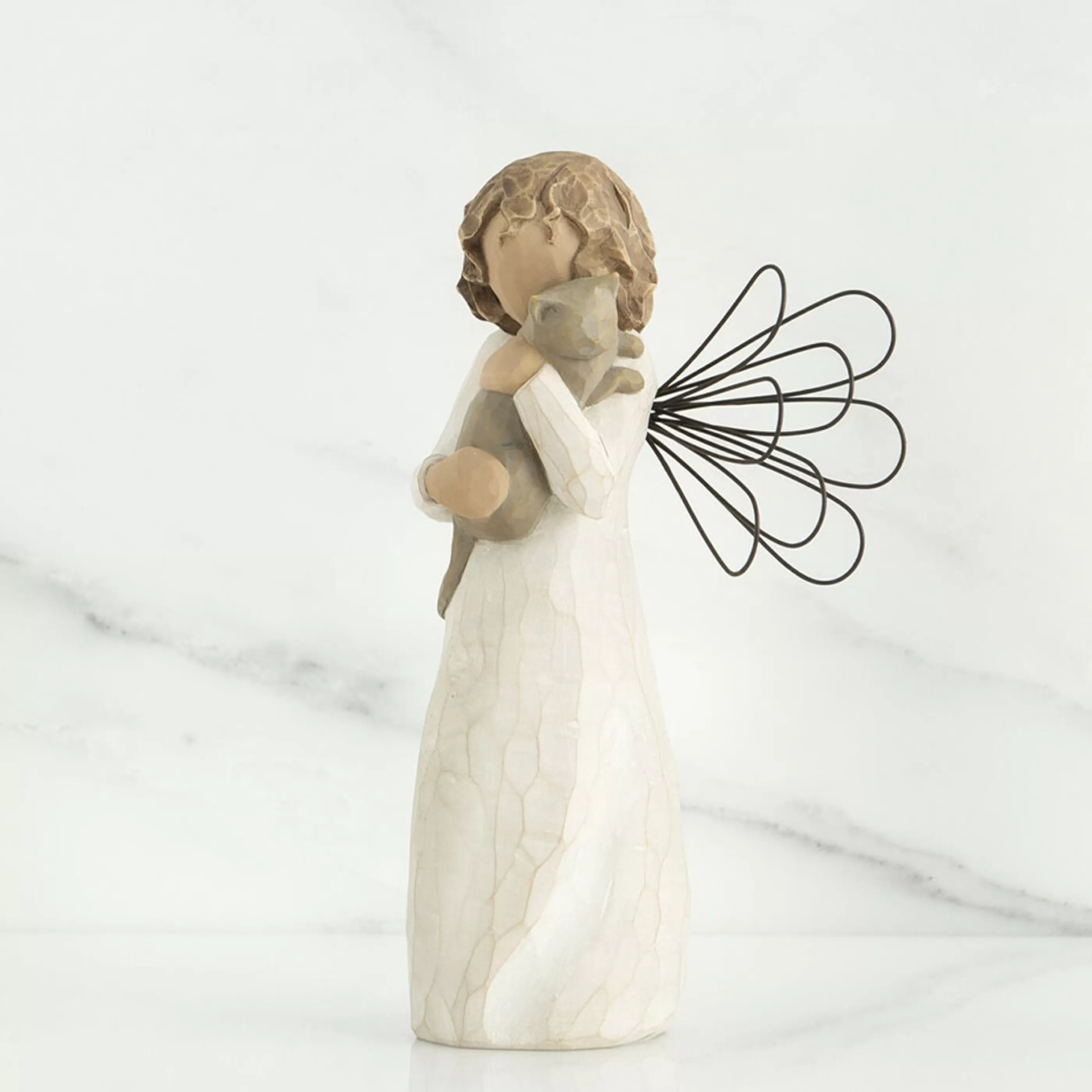 Willow Tree Table Top Decorations | - With Affection Angel Figurine - 14Cm