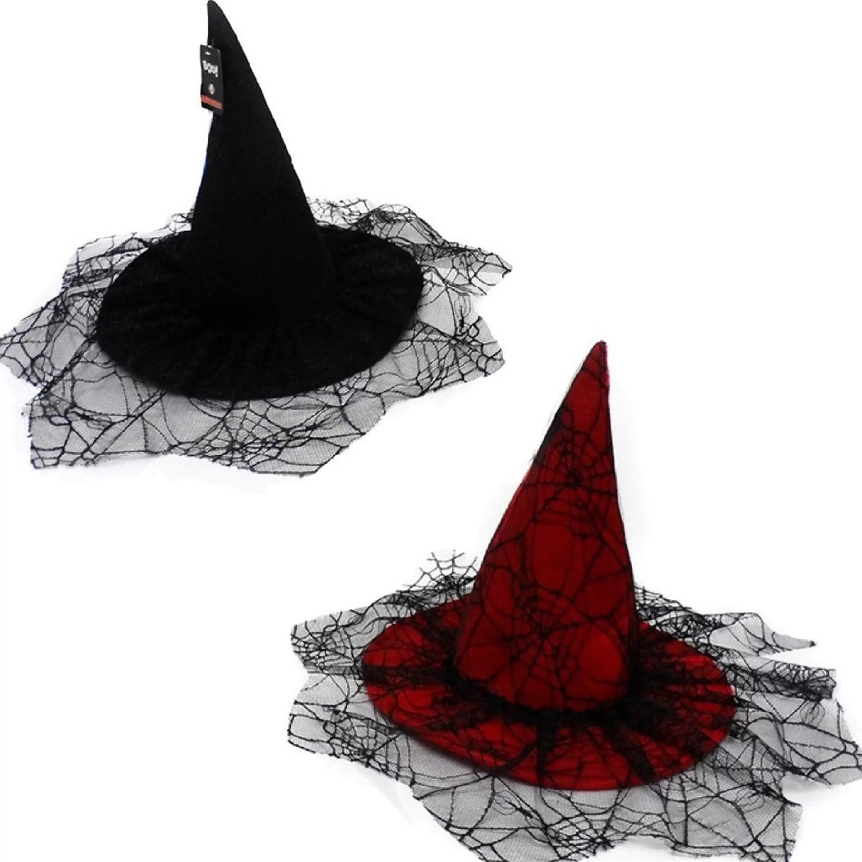 Flash Sale Witches of Halloween Witch Hat With Spider Web Lace (2 Colours) - Kids