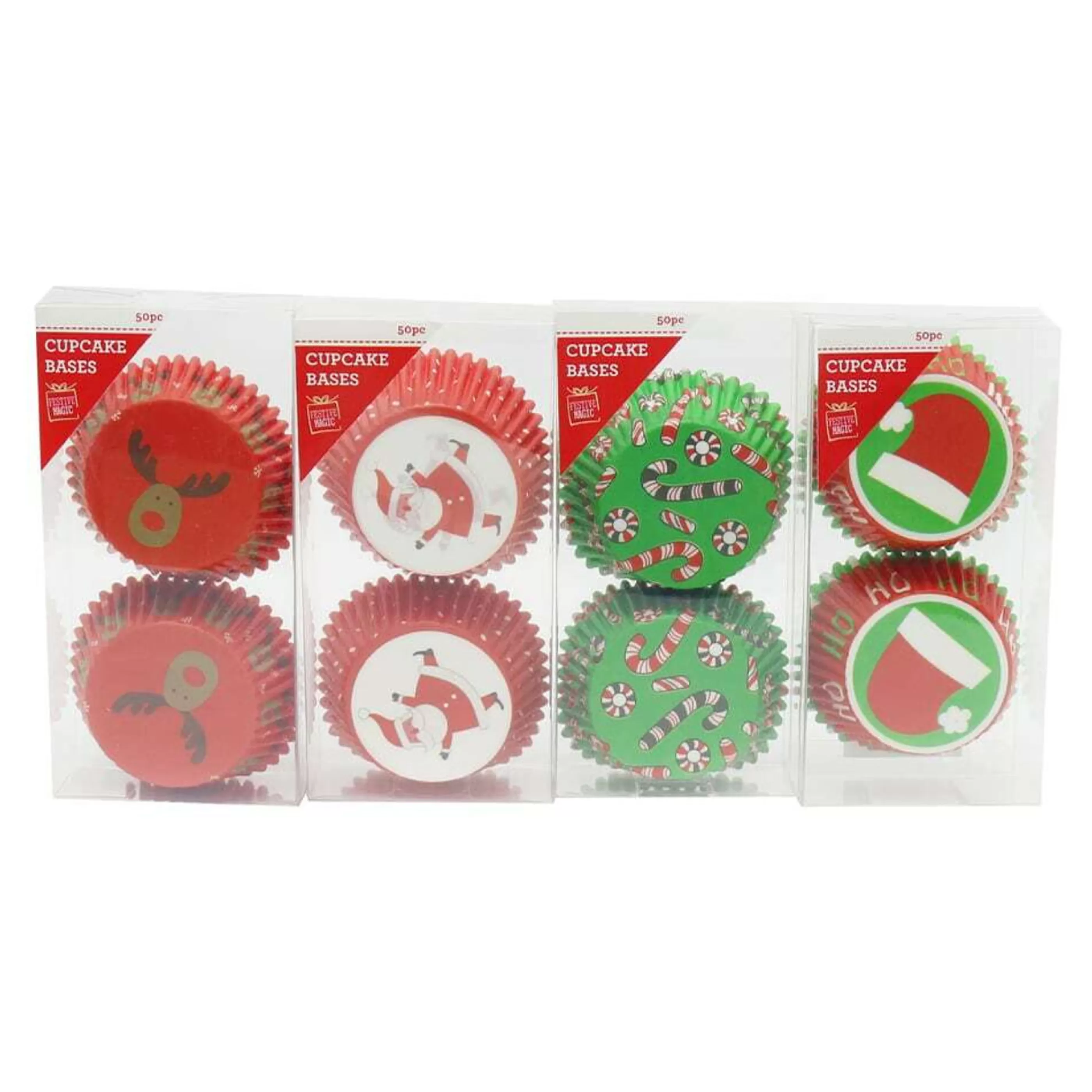 * Gingerbread Candy Christmas | Xmas Cupcake Wrapper 50Pc